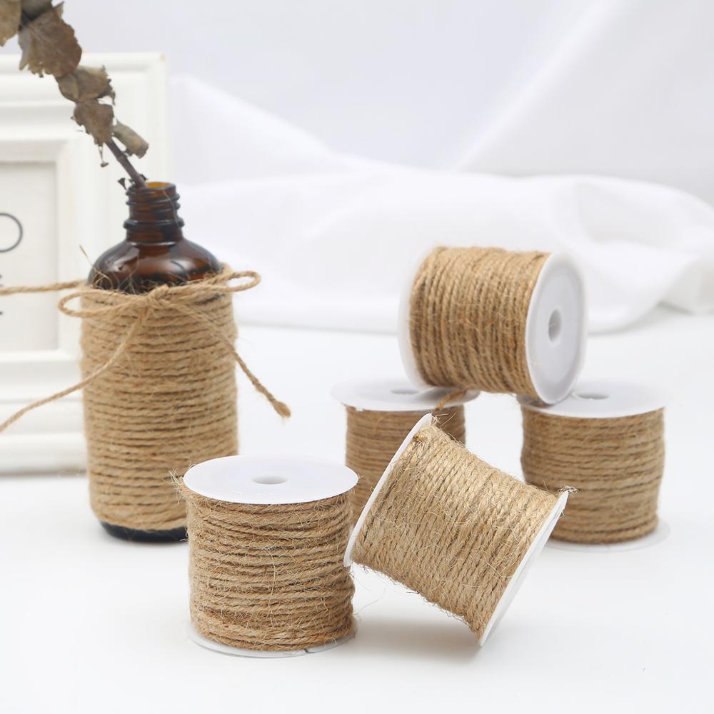 Natural Florist Supply - خيط خيش طبيعي من الجوت والقنب