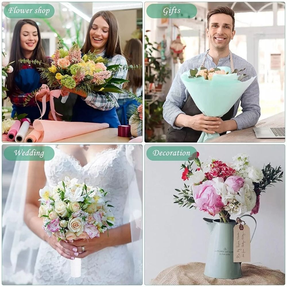 زينة زهور للحفلات، ديكور زفاف، - مراجعة Florist Supply Paper وسعره