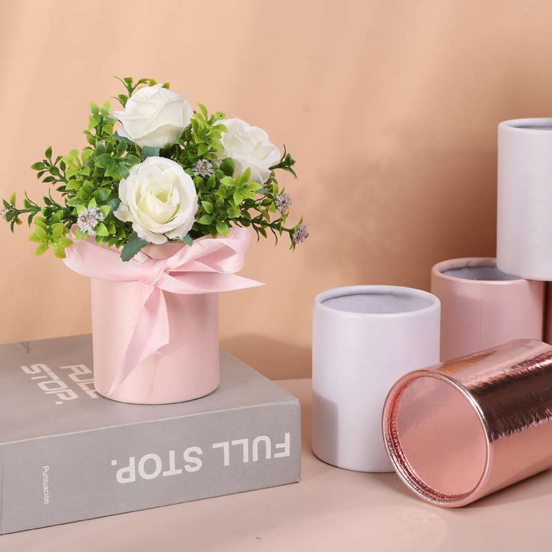 4 قطع صندوق زهور دائري صغير، م - مراجعة Florist Supply Paper وسعره