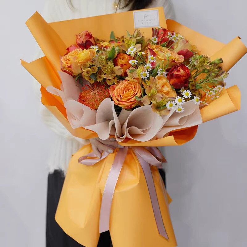 ورق تغليف زهور أحادي اللون ، م - مراجعة Florist Supply Paper وسعره
