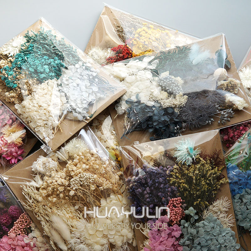 1 حزمة النباتات الاصطناعية الم - مراجعة Dried Flower Bunch وسعره