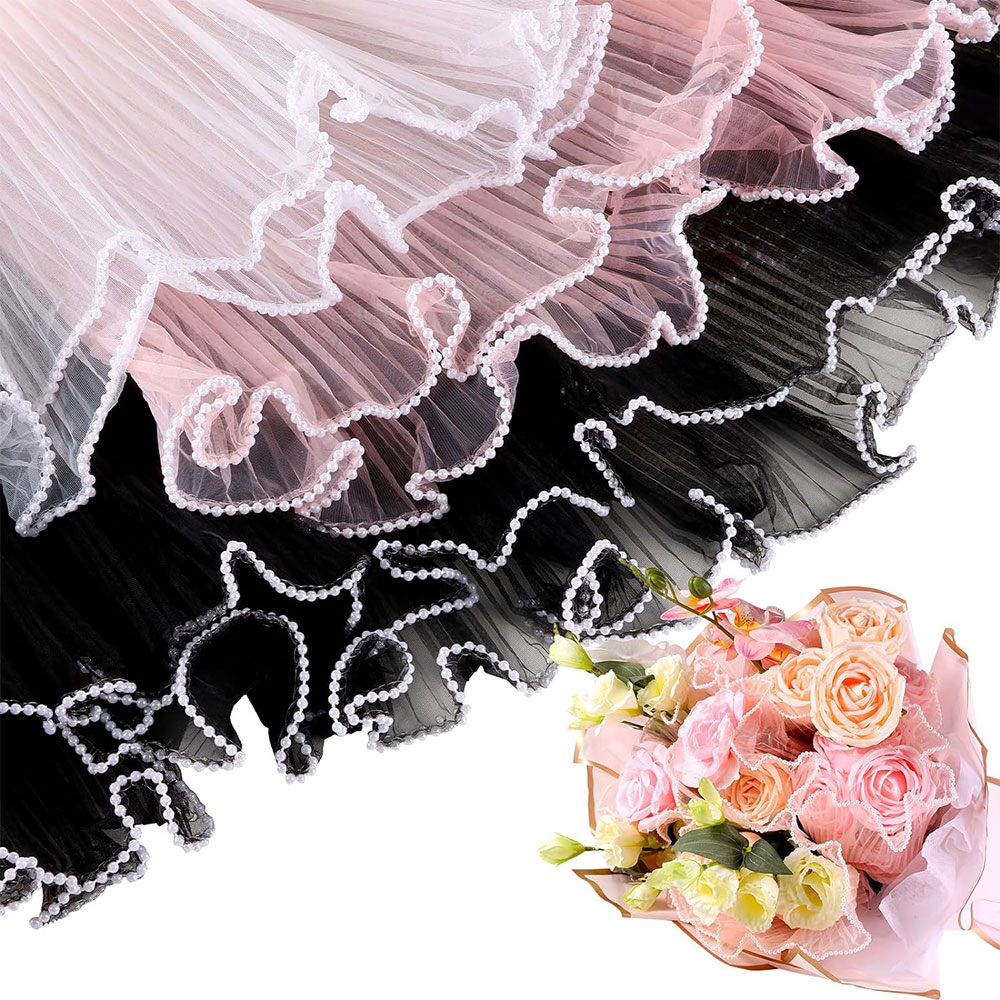 28cmX3.8Yds زهرة ورق التغليف ا - مراجعة Florist Supply Paper وسعره
