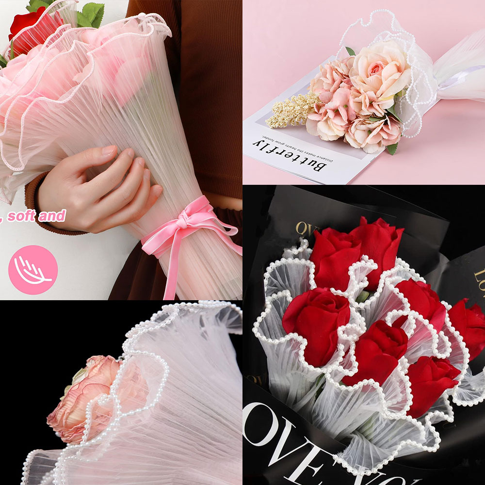 28cmX3.8Yds زهرة ورق التغليف ا - مراجعة Florist Supply Paper وسعره