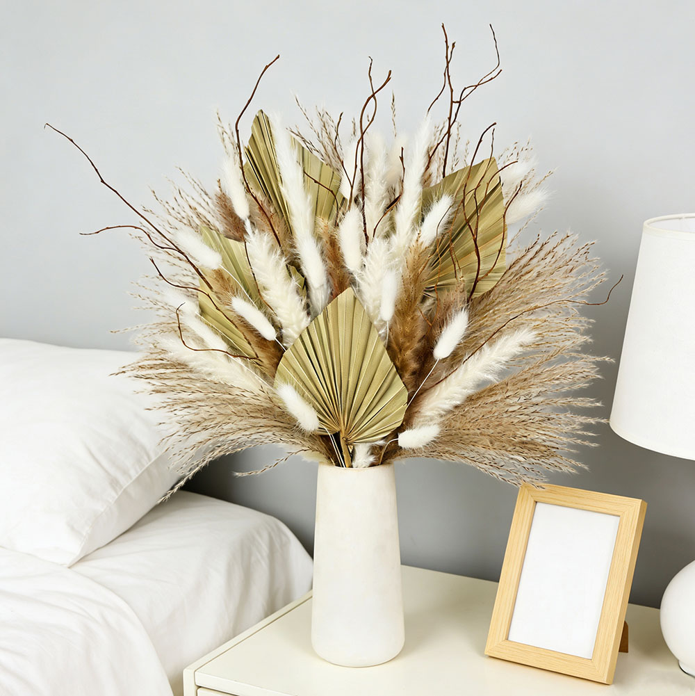 باقة أوراق النخيل المجففة الطب - مراجعة Dried Flower Bunch وسعره