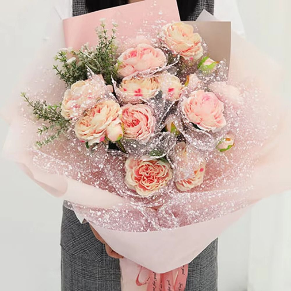 ندفة الثلج الطازجة زهرة ورق ال - مراجعة Florist Supply Paper وسعره